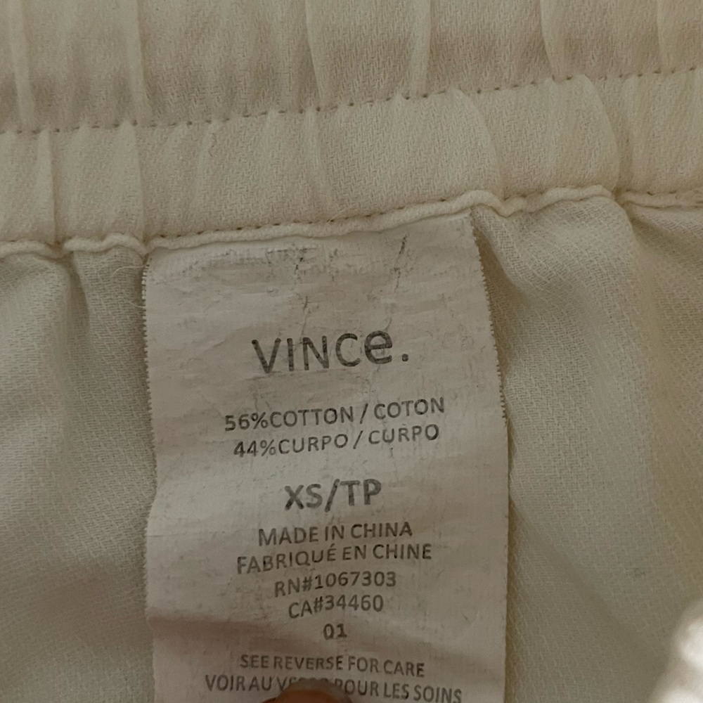 Vince Skirt - Button-Front White Size XSmall - Picture 6 of 6